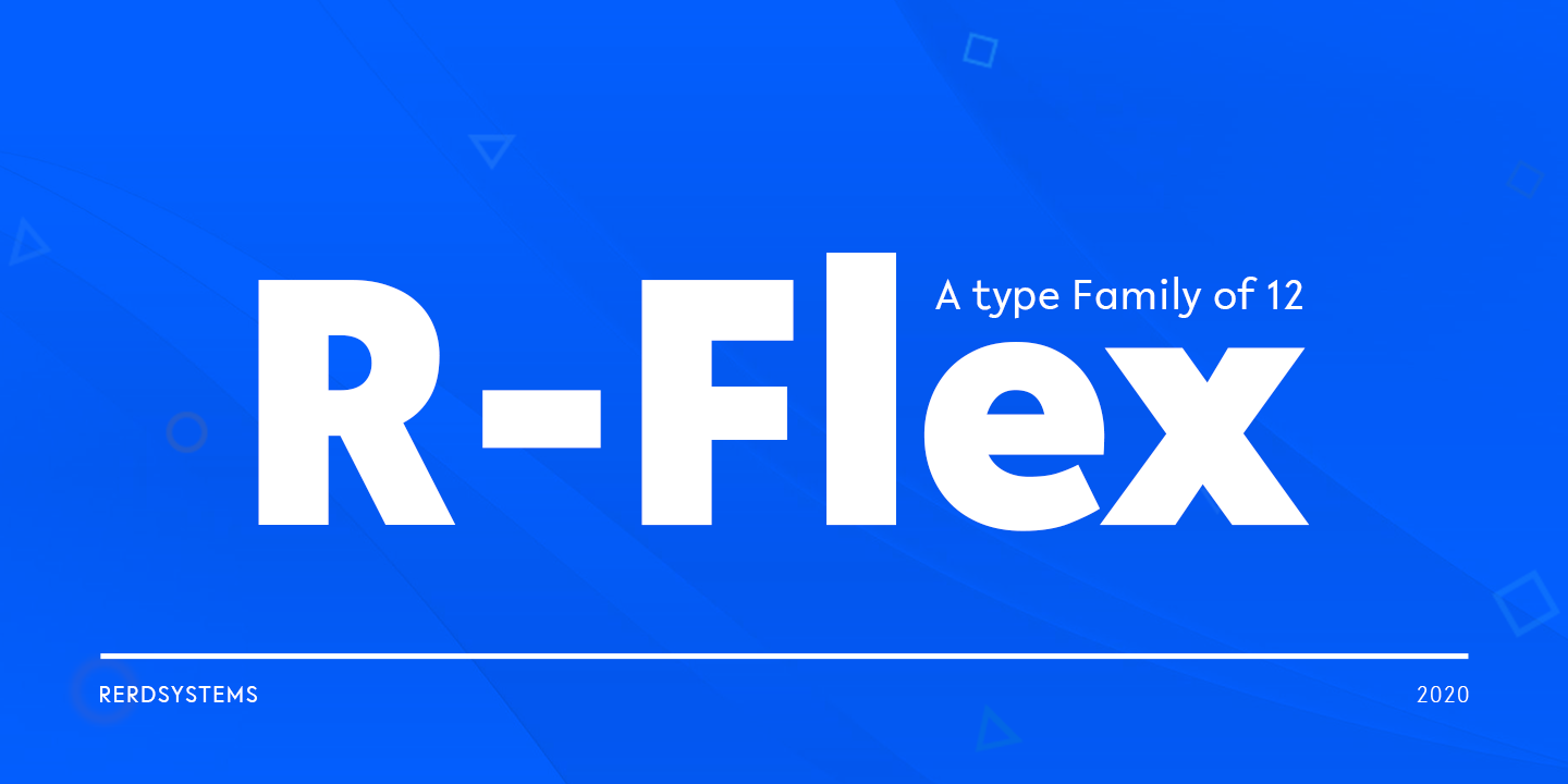 Ejemplo de fuente R-Flex
